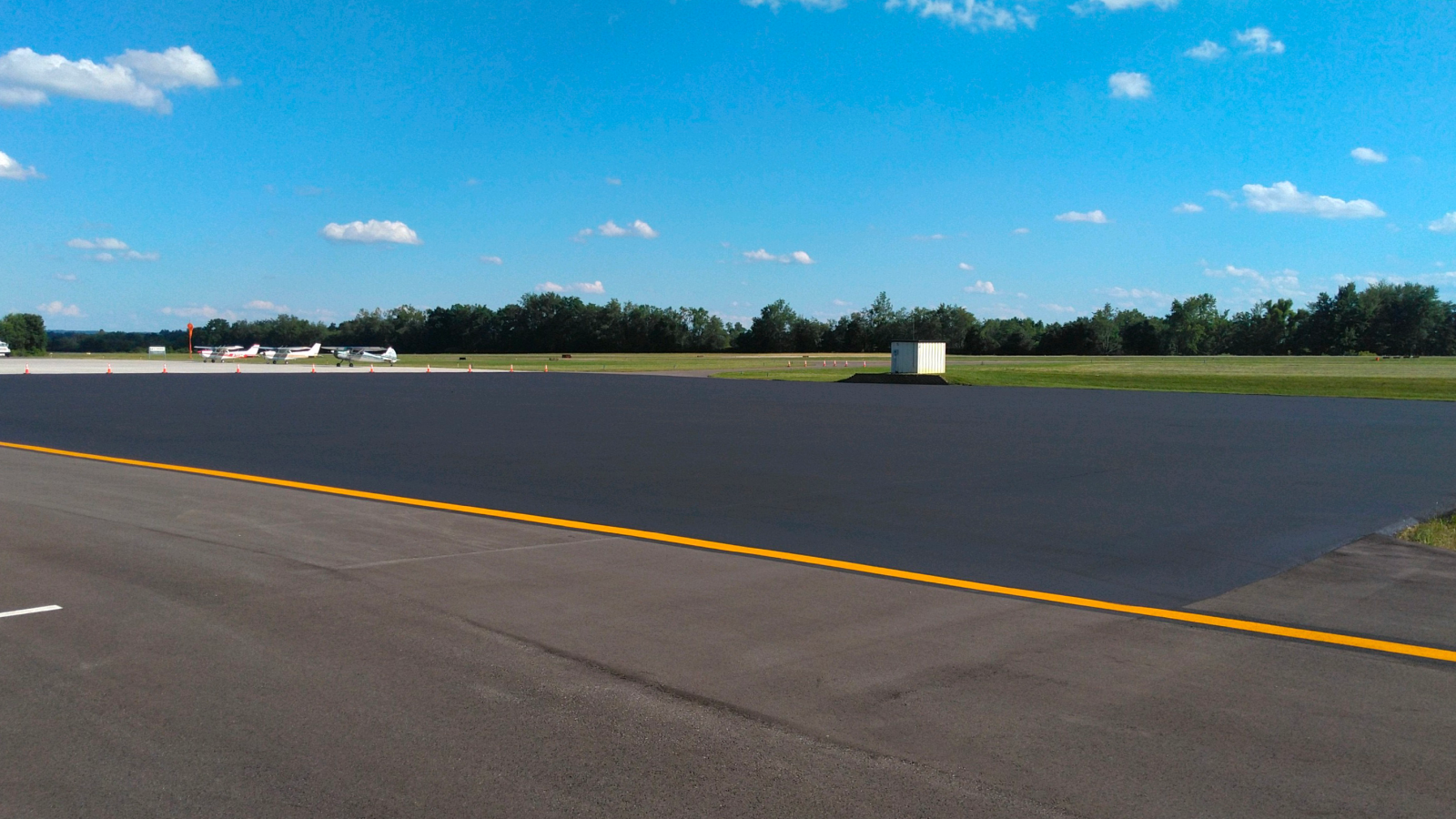 Asphalt project after